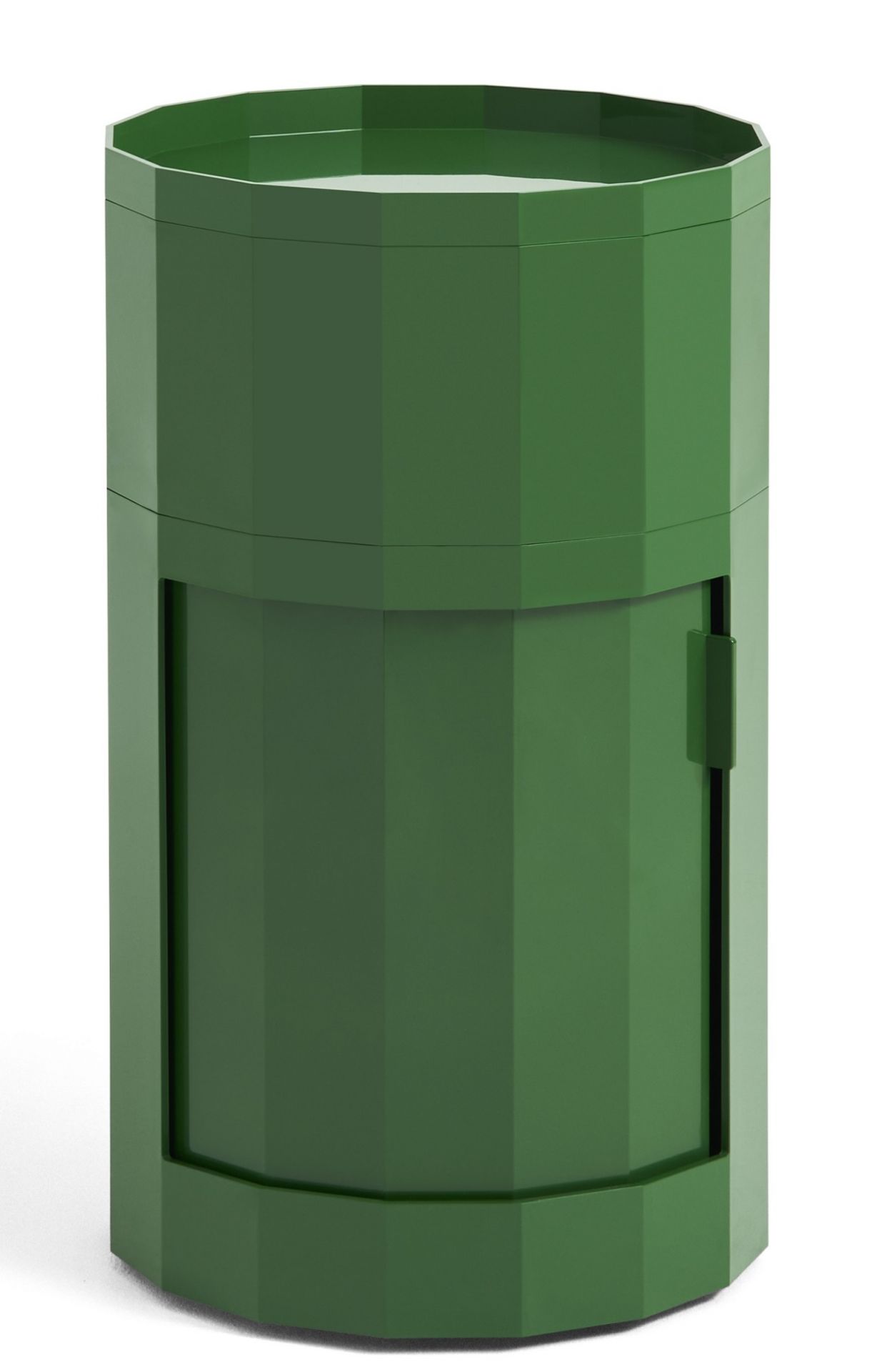 Facet Cabinet High Storage space Hay Spinach green