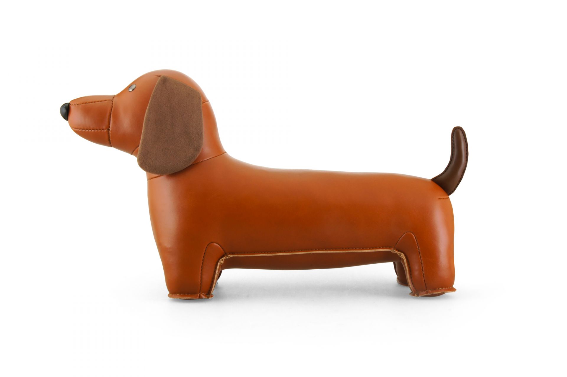 Bookend Classic Dachshund Tan/Brown Züny