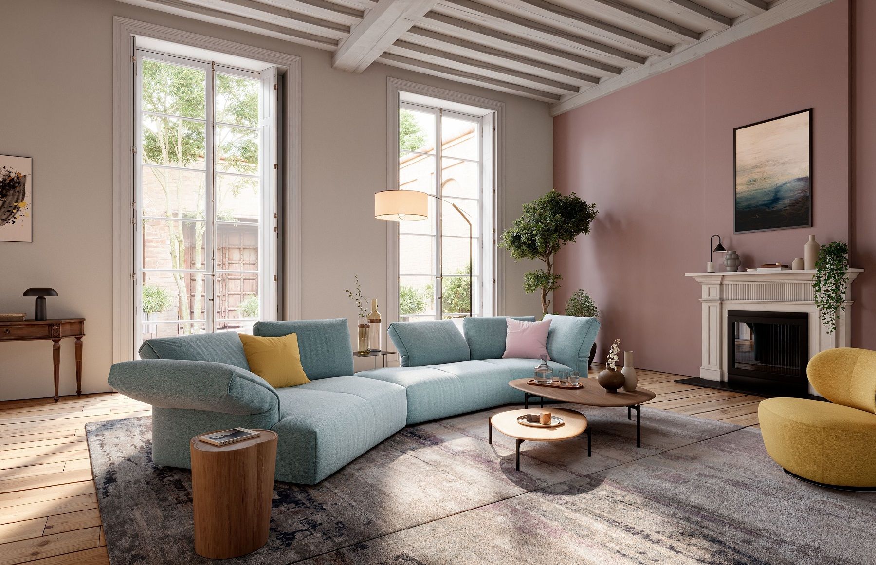 Molamisa Freestanding sofa 2-seater Walter Knoll
