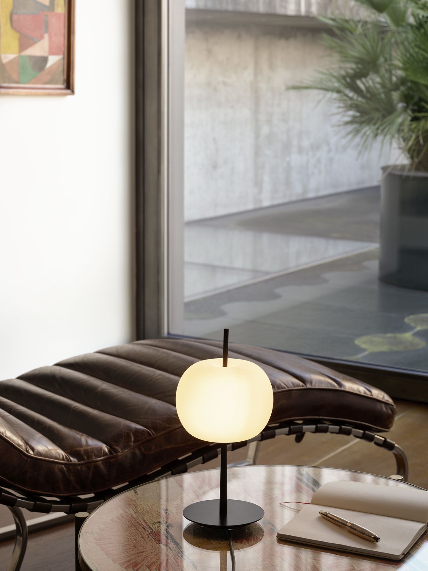 Kushi 10th Table lamp black Kdln