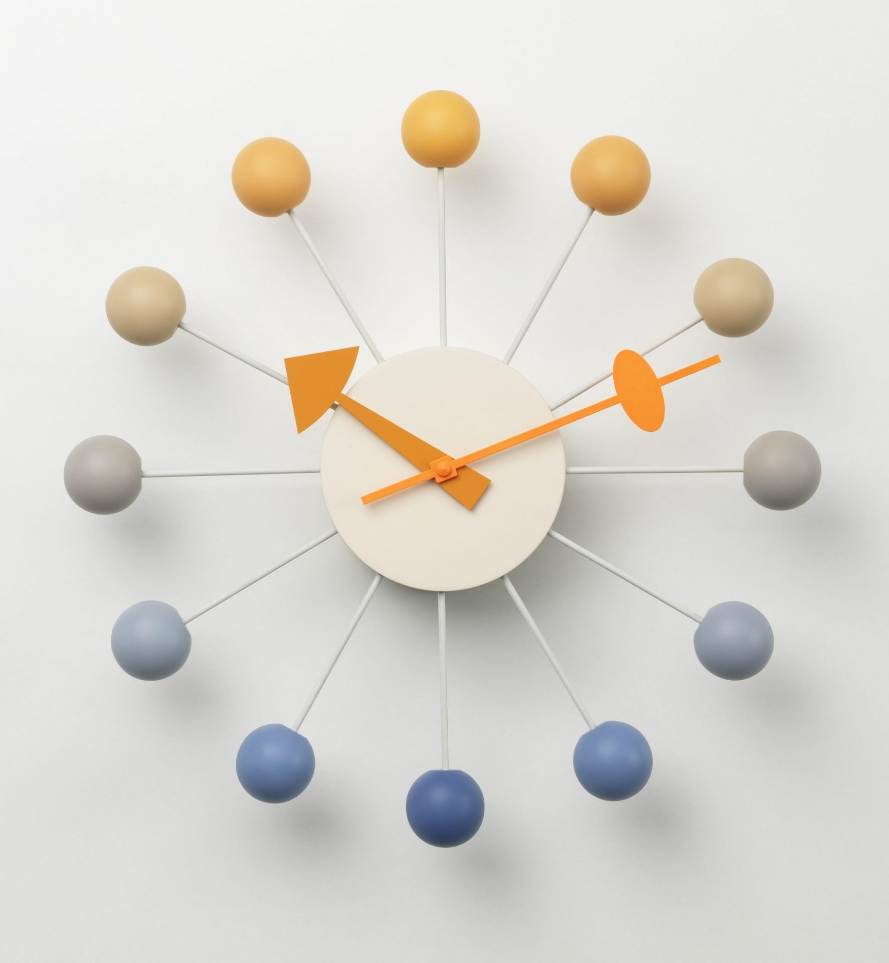 Ball Clock Wall Clock Sunrise Vitra LIMITED EDITION  