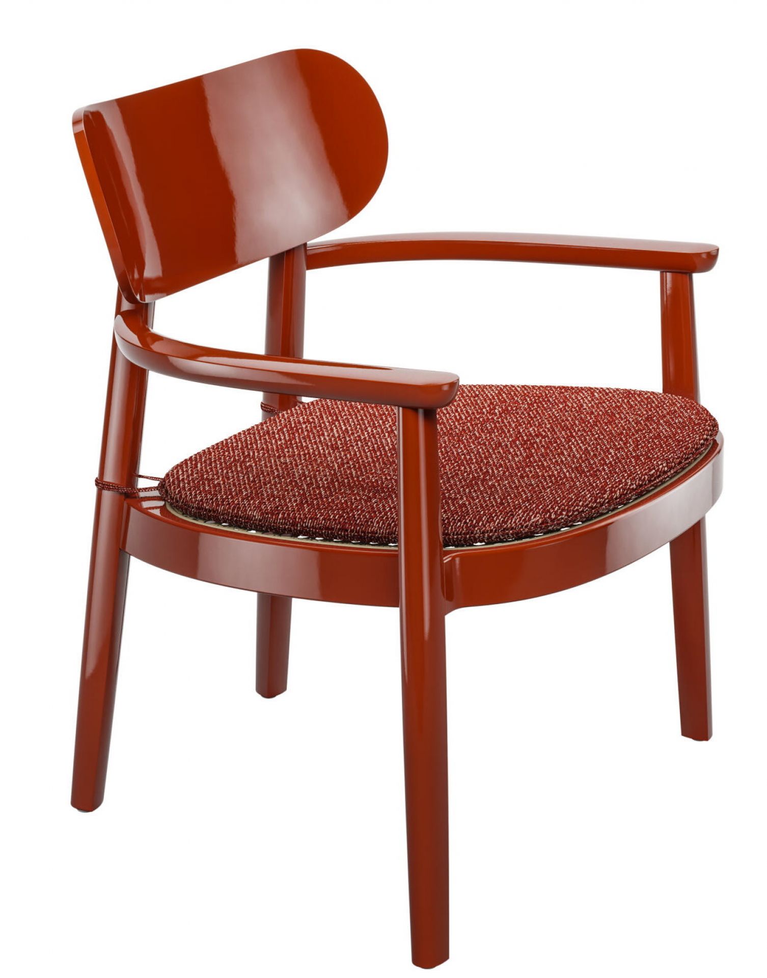 Upholstery 119 PA for wooden armchair with armrests Thonet 