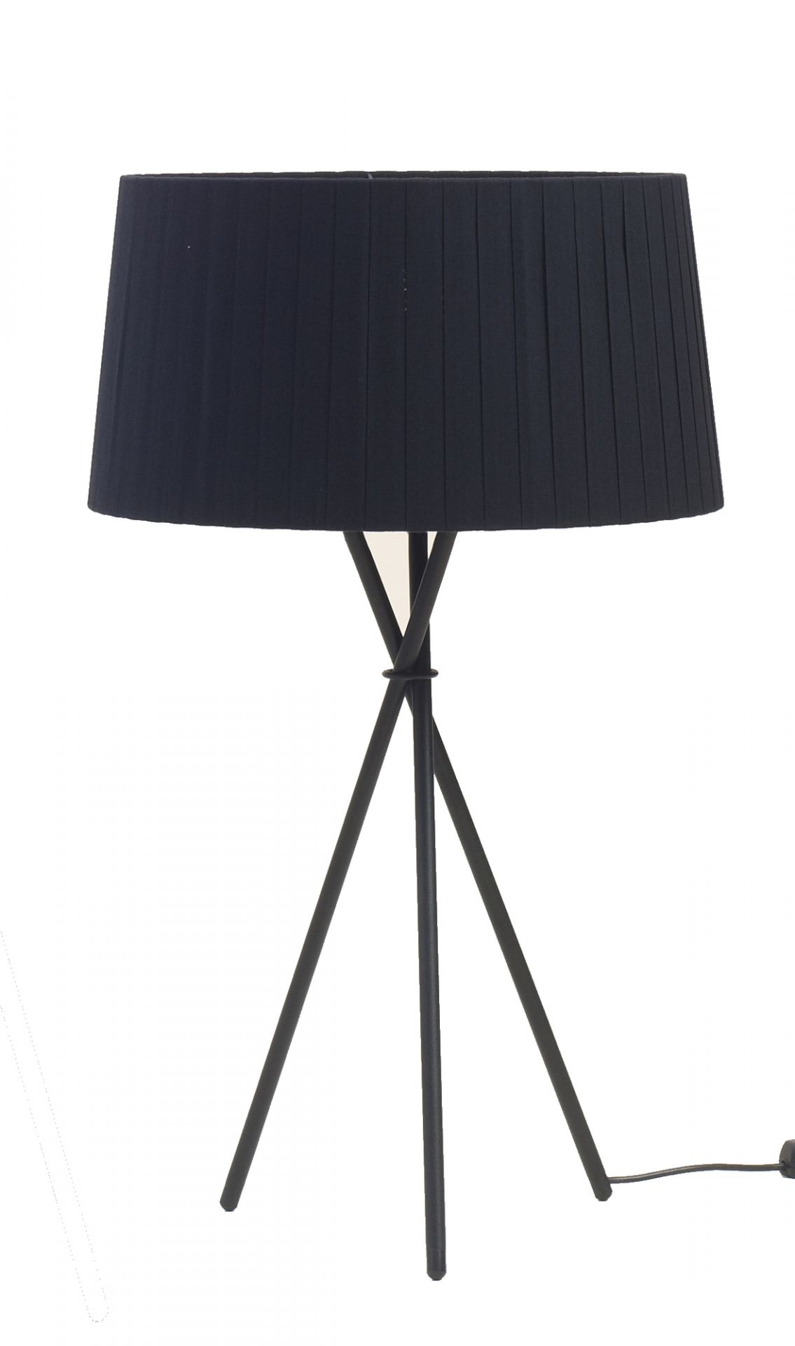 Tripode M3 table lamp black Santa &amp; Cole 