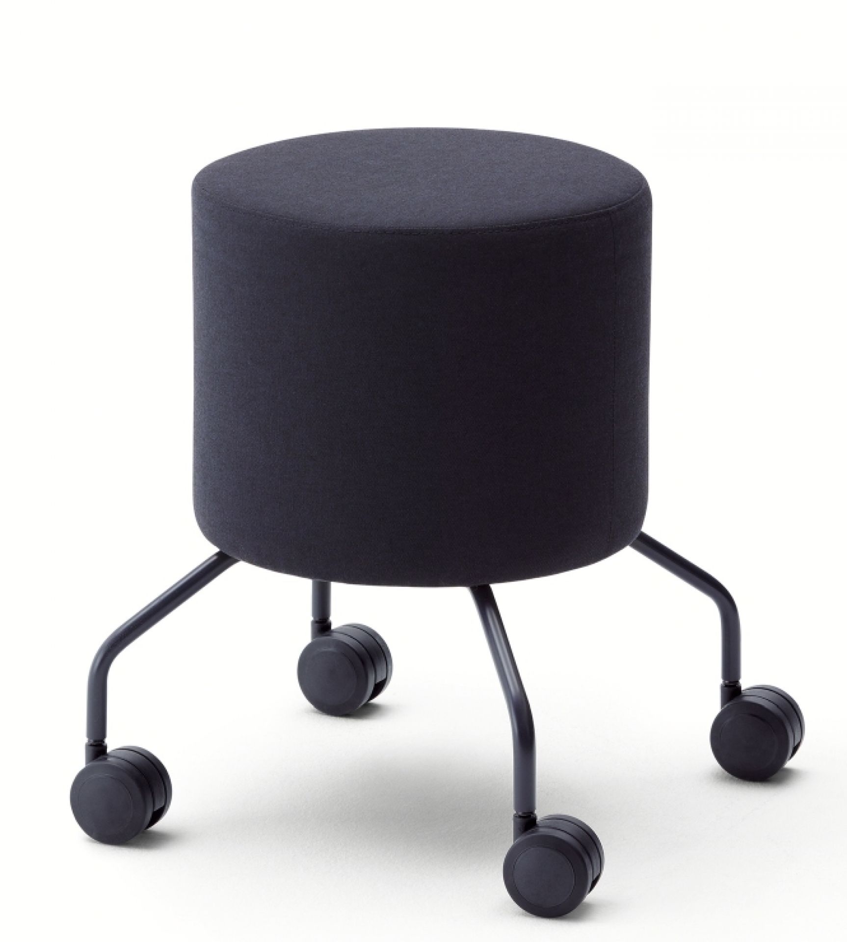 Drop Stool on Wheels Cor