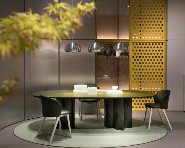 2325 Bol dining table W 260 cm Zanotta 