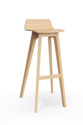 Morph Bar bar stool seat height 80 oak Zeitraum