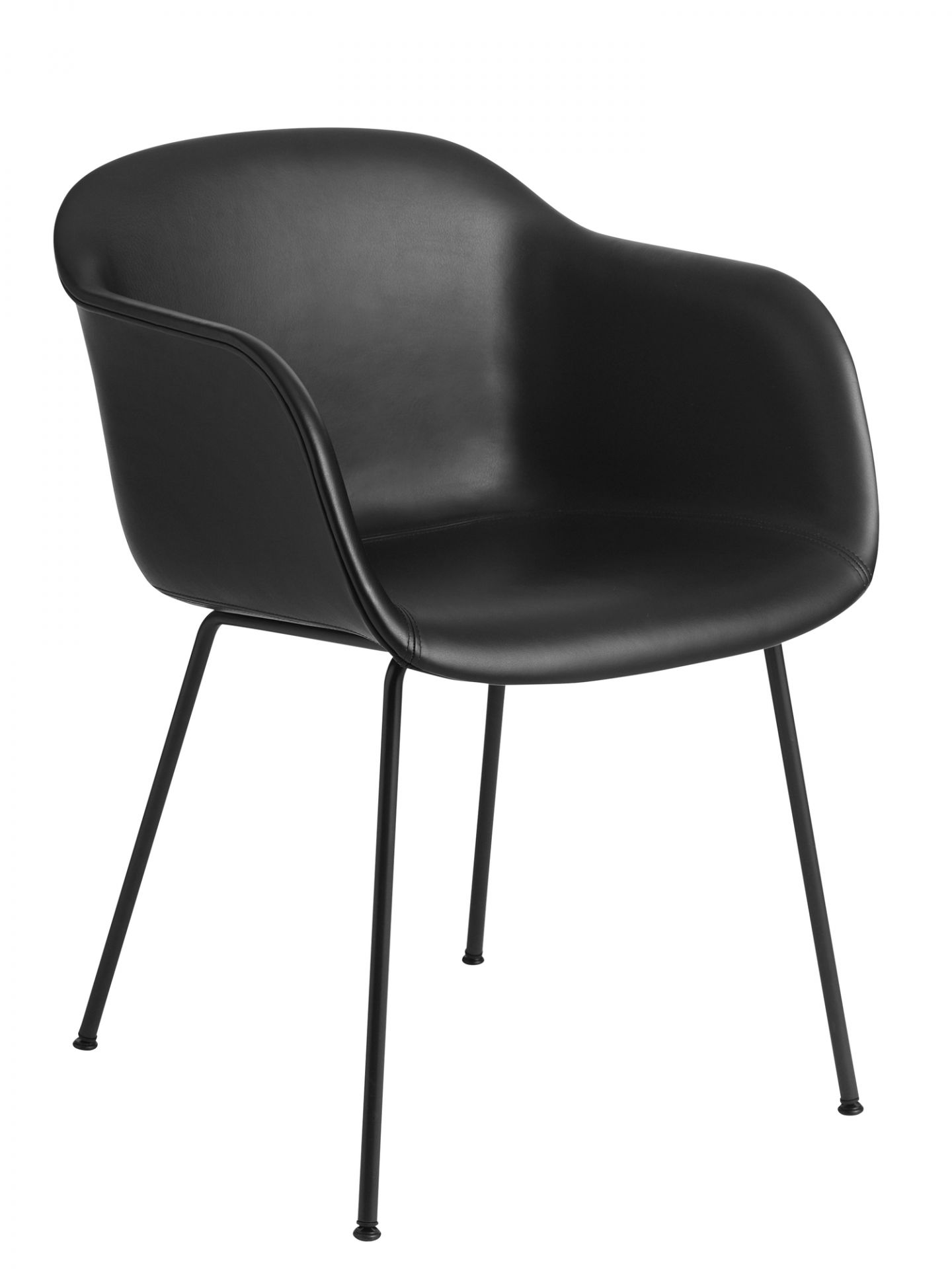Fiber Armchair Tube Base Chair Muuto