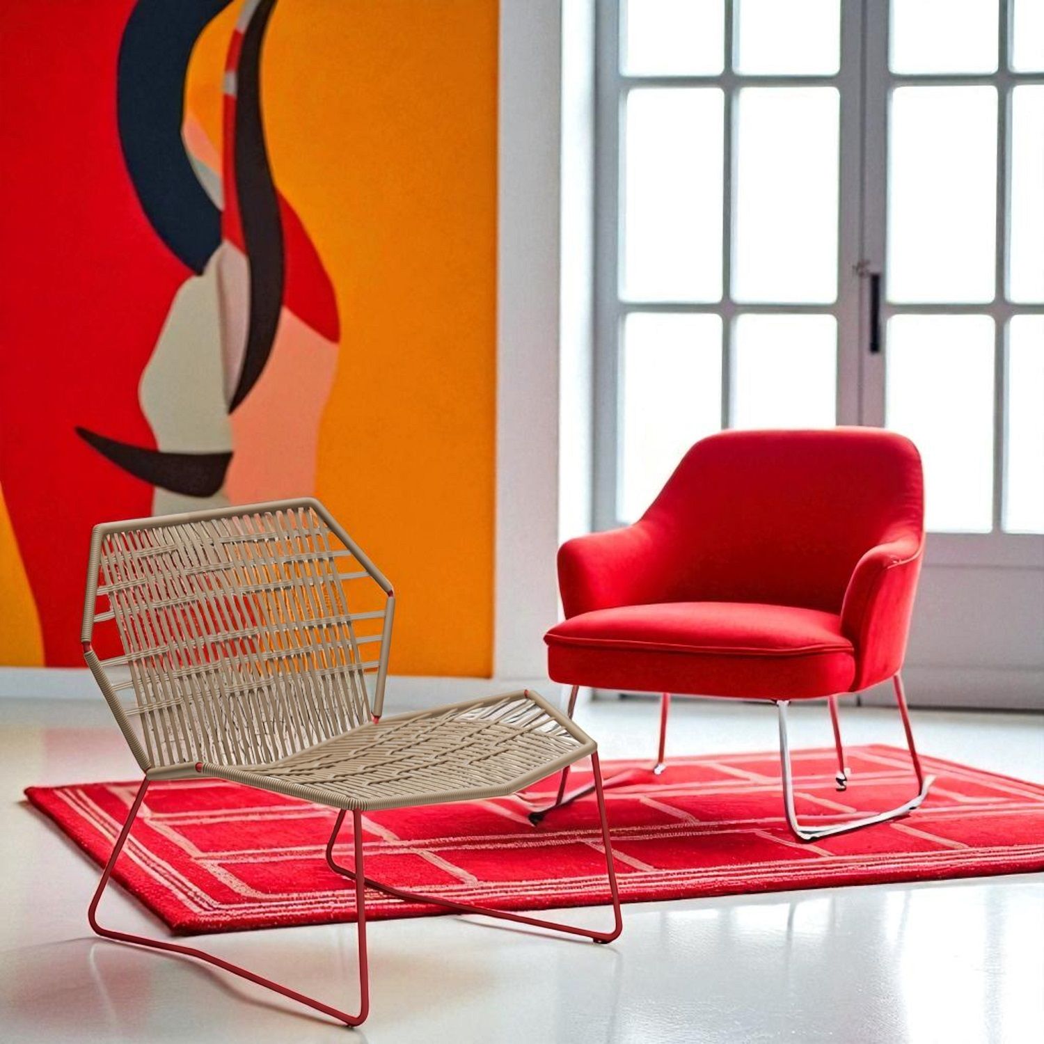 Tropicalia TR0 Armchair lacquered Moroso