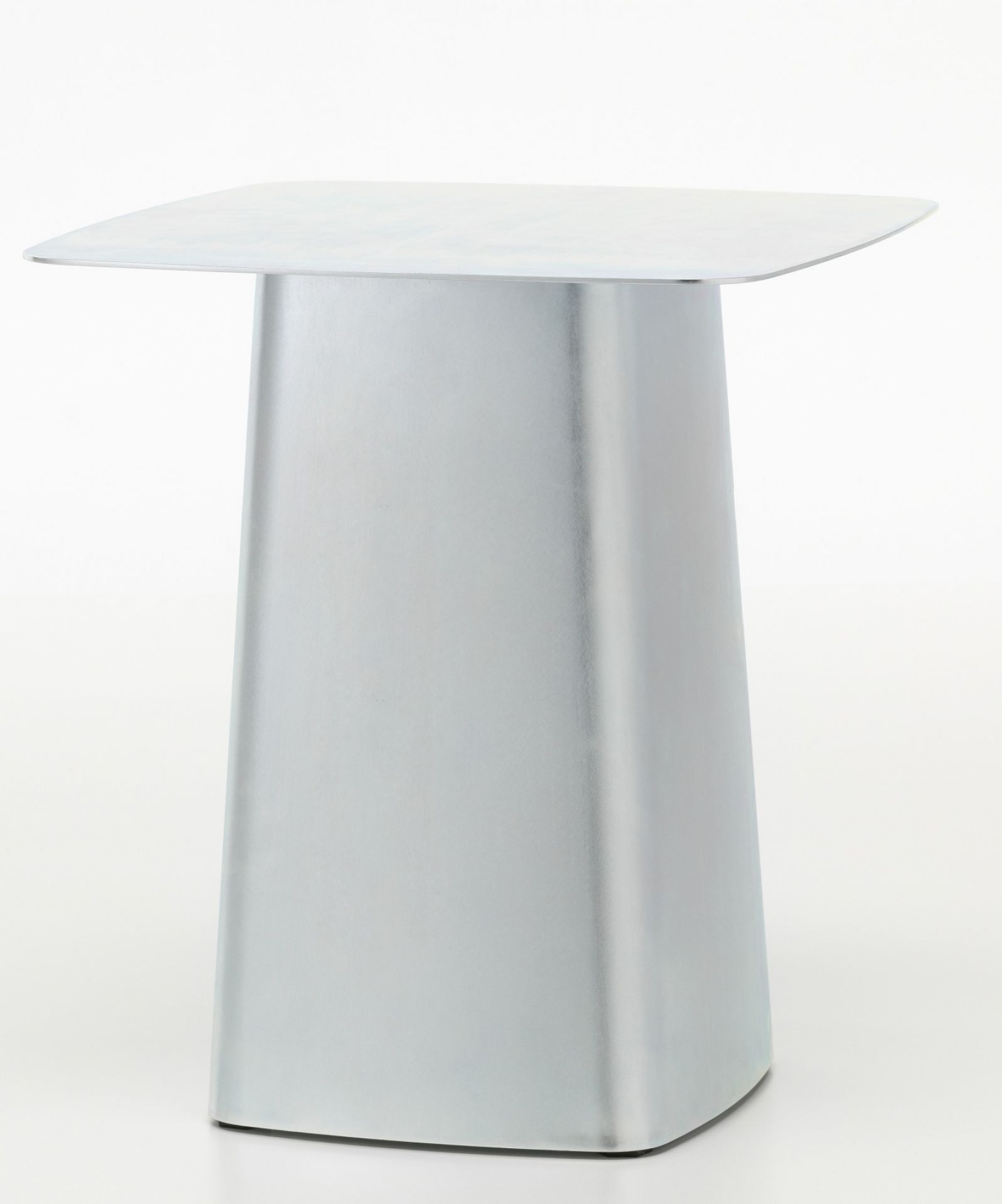 Metal Side Table Medium Galvanised Outdoor Vitra