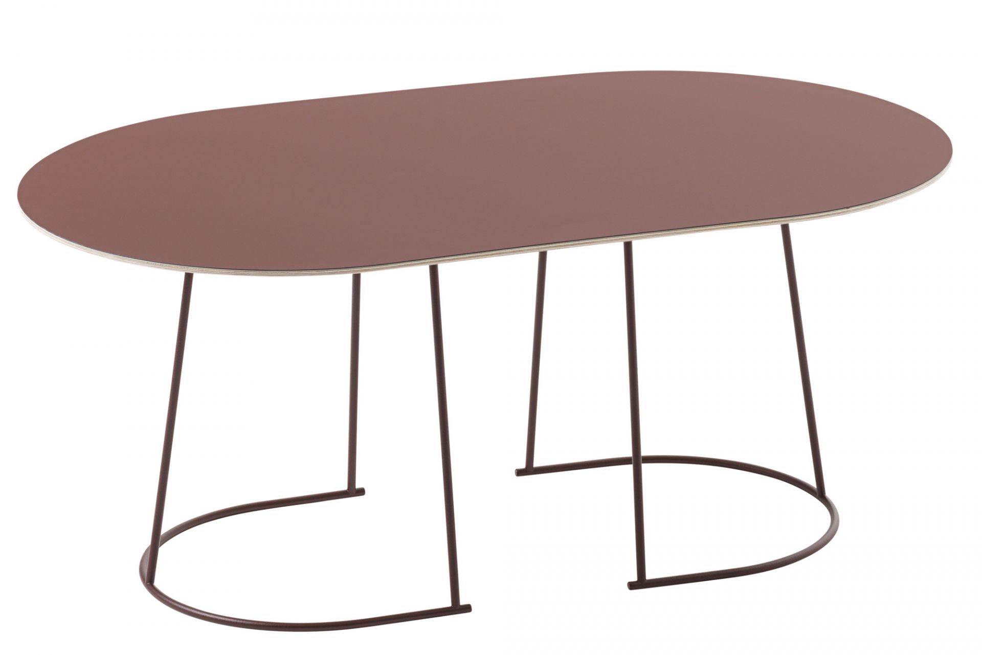 Airy Coffee Table Medium Coffee Table Muuto Plum