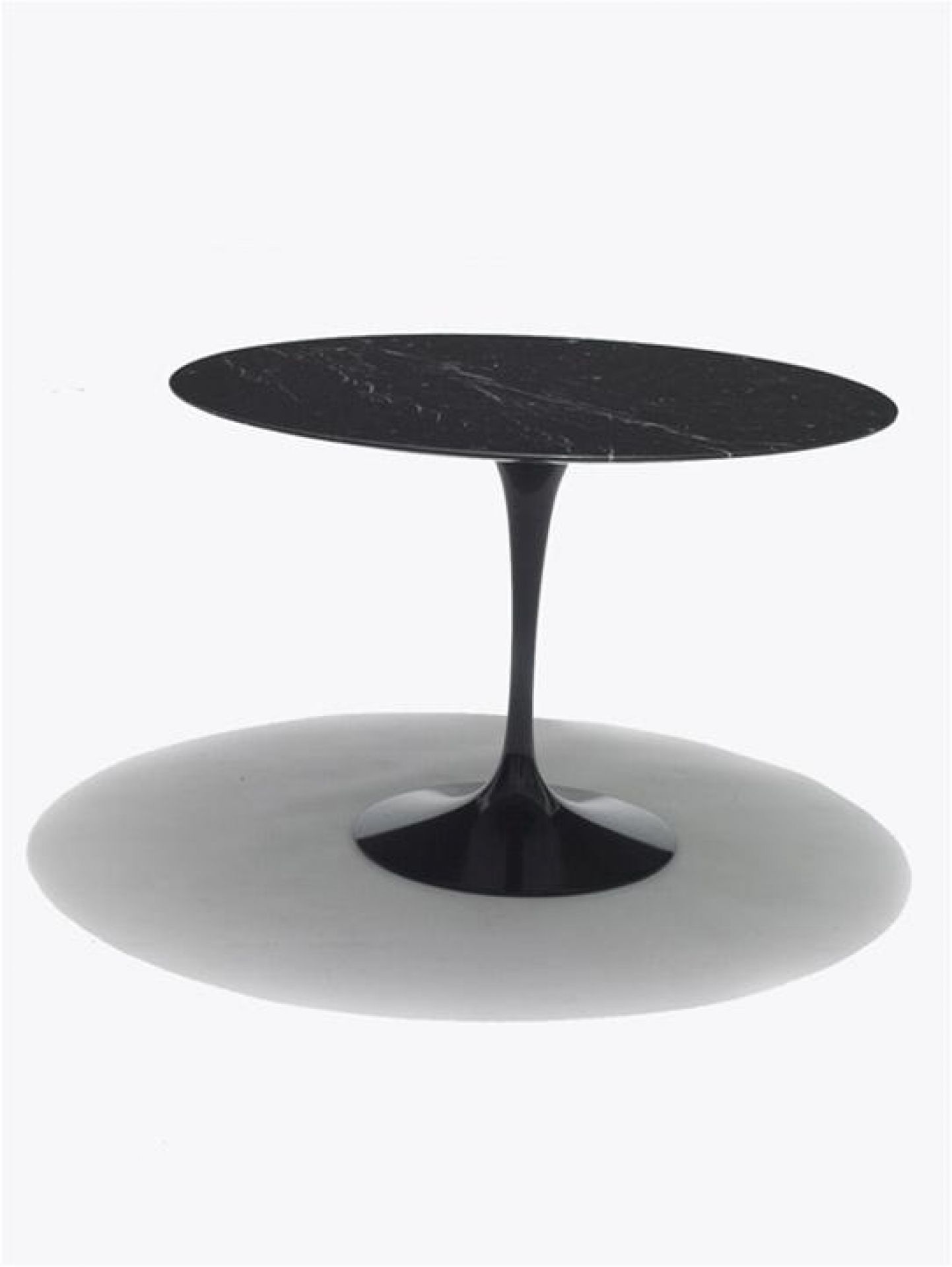 Saarinen side table Knoll International - QUICK SHIP Ø 41 x H 52 cm / white laminate