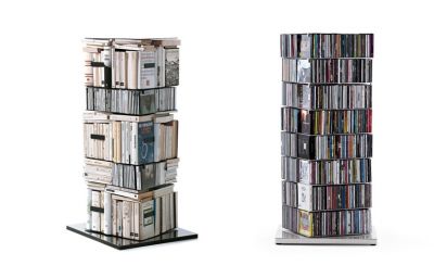 Ptolomeo x4 Kit C rotating books / CD column 110 Opinion Ciatti