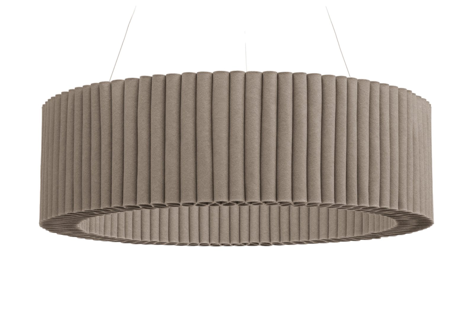 Wave ceiling object incl. suspension device Hey Sign