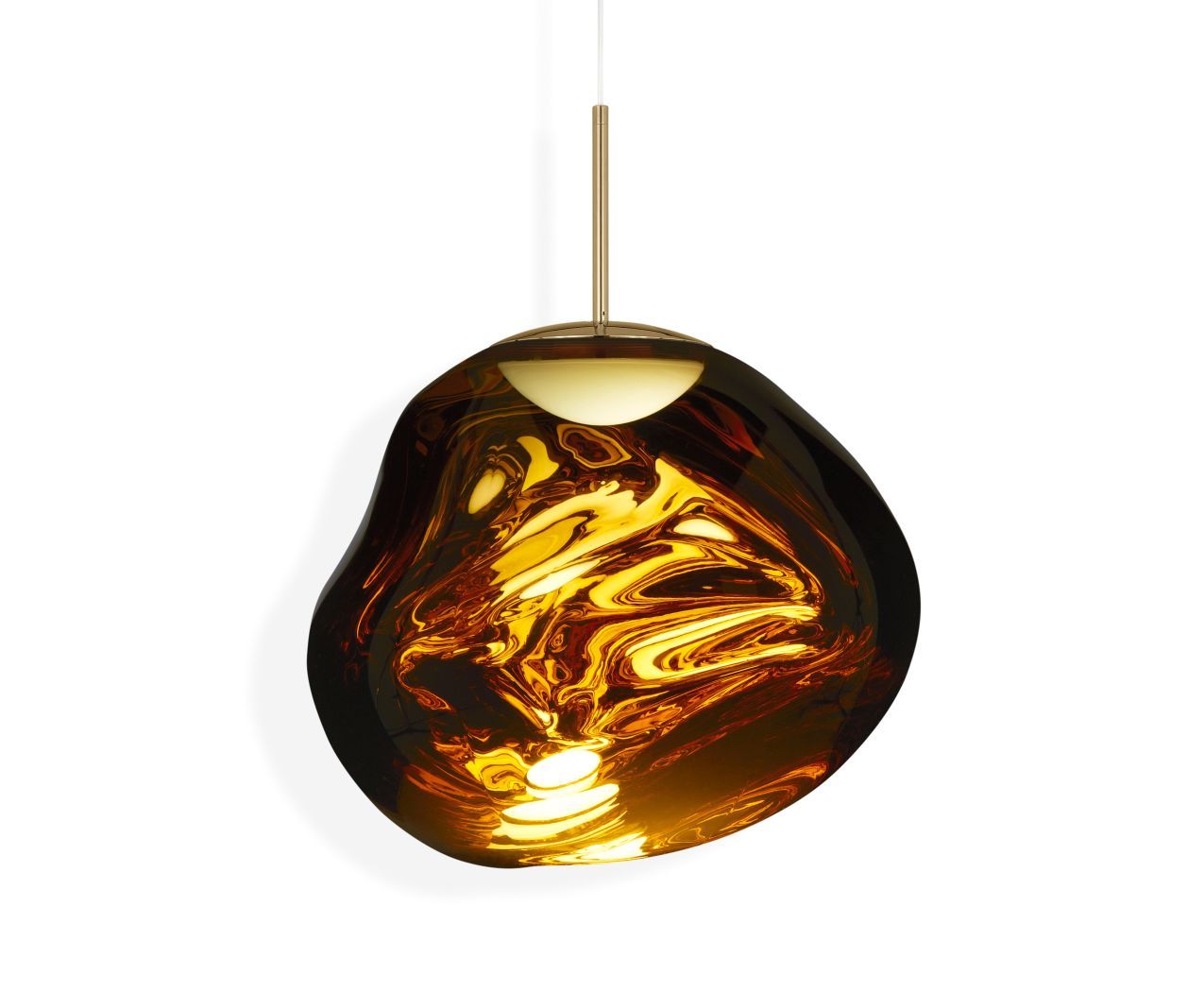 Melt LED pendant light Ø 50 cm / GOLD Tom Dixon SINGLE PIECE