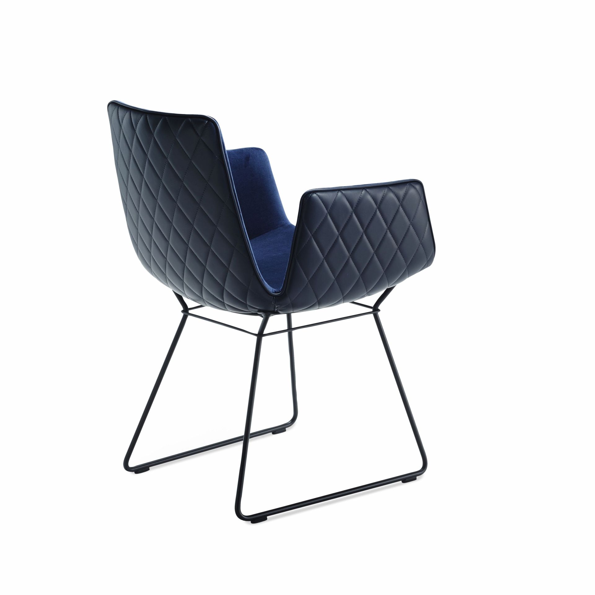 Amelie Armchair high armrests Freifrau Manufaktur