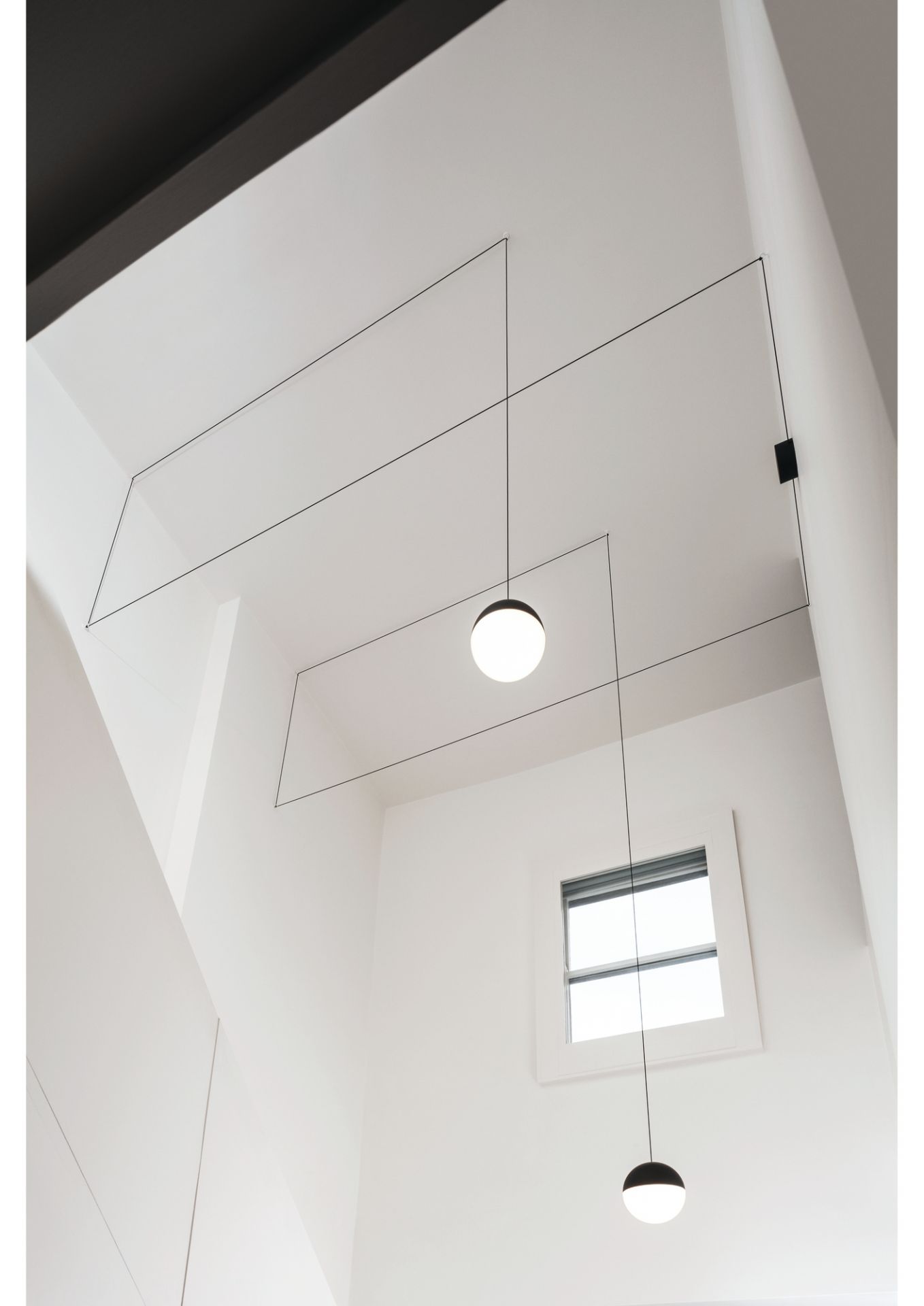 String Light Sphere Head Pendant lamp Flos