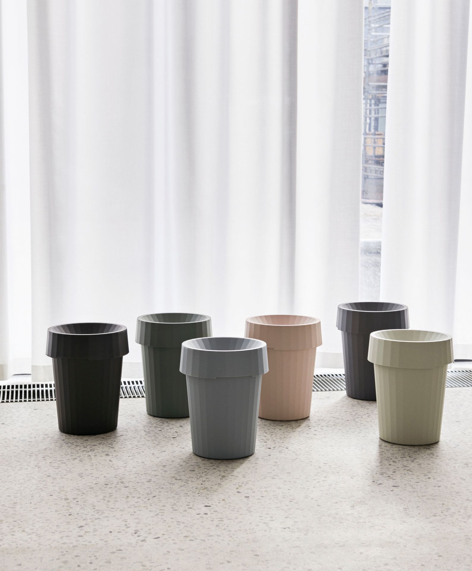 Shade Bin wastepaper bin Hay SINGLE PIECE