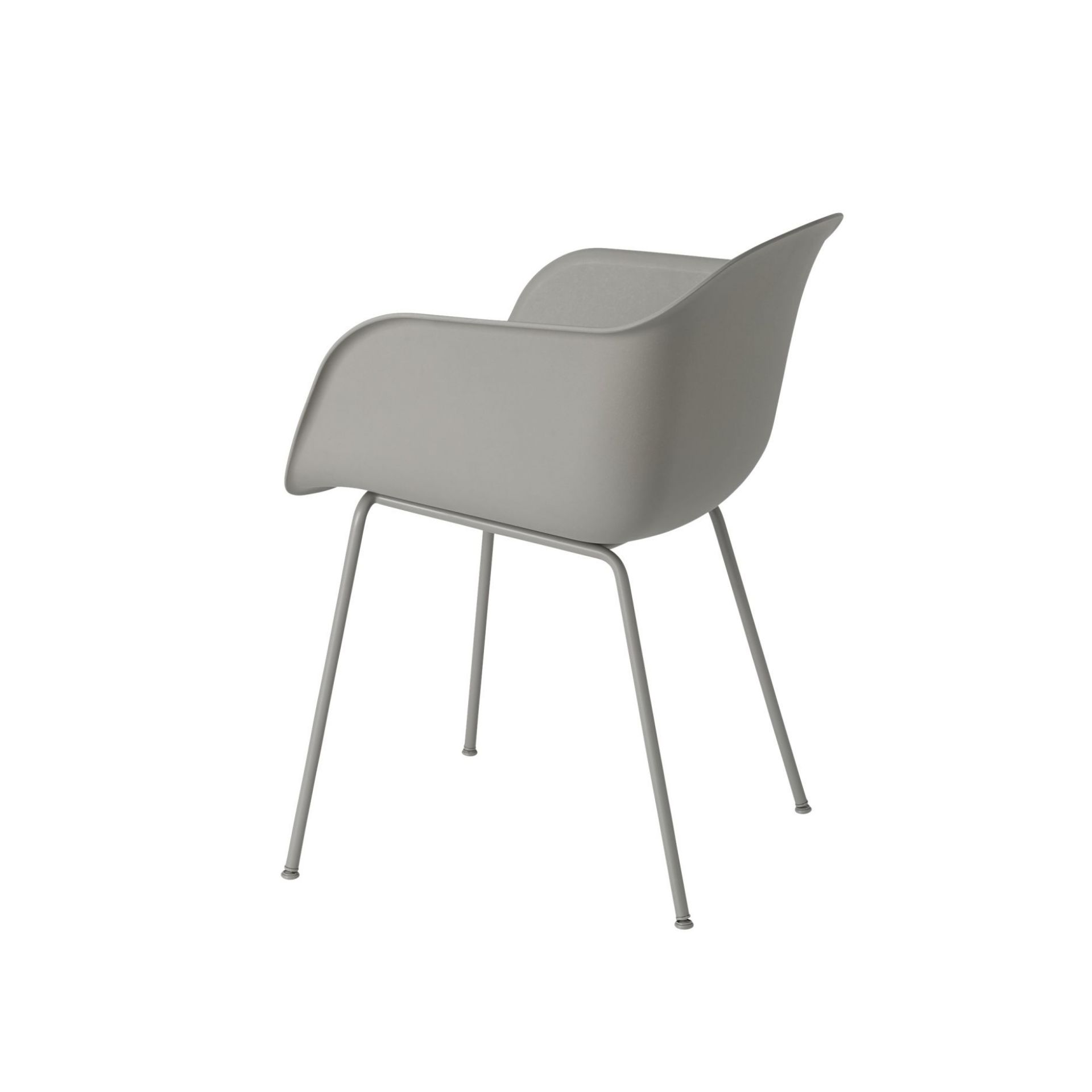 Fiber Armchair Tube Base Chair Muuto