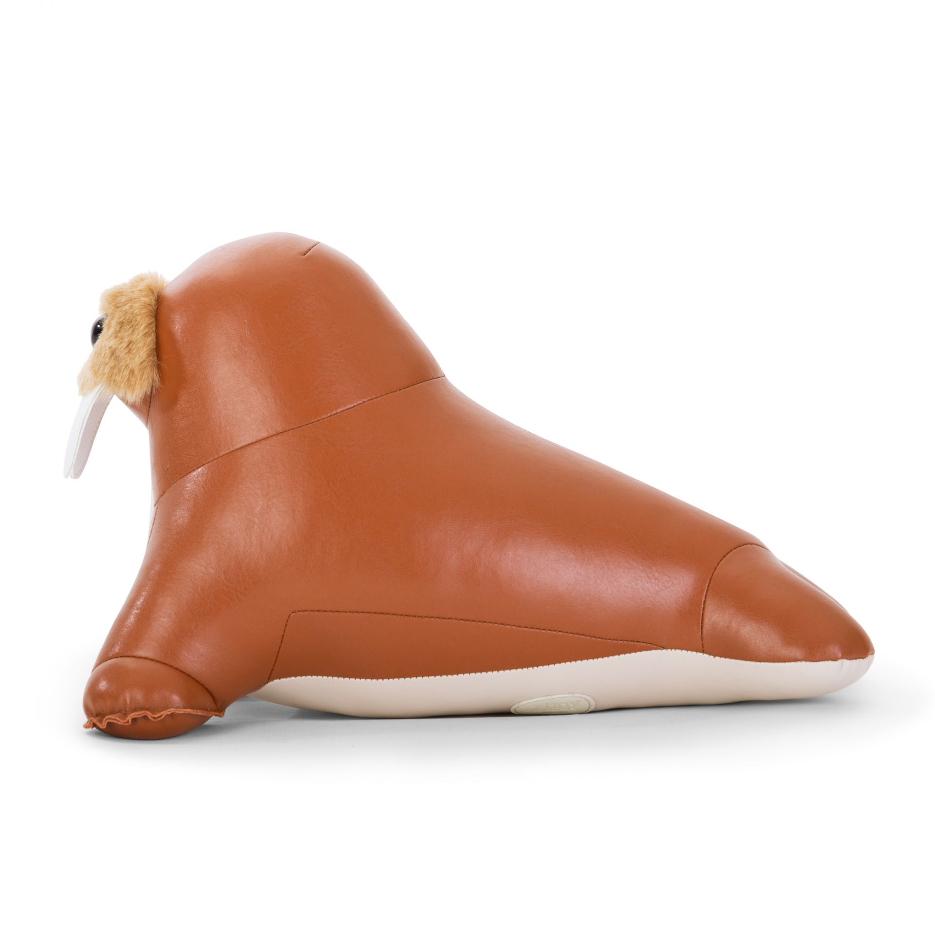 Doorstop Walrus Walu Tan/White Züny