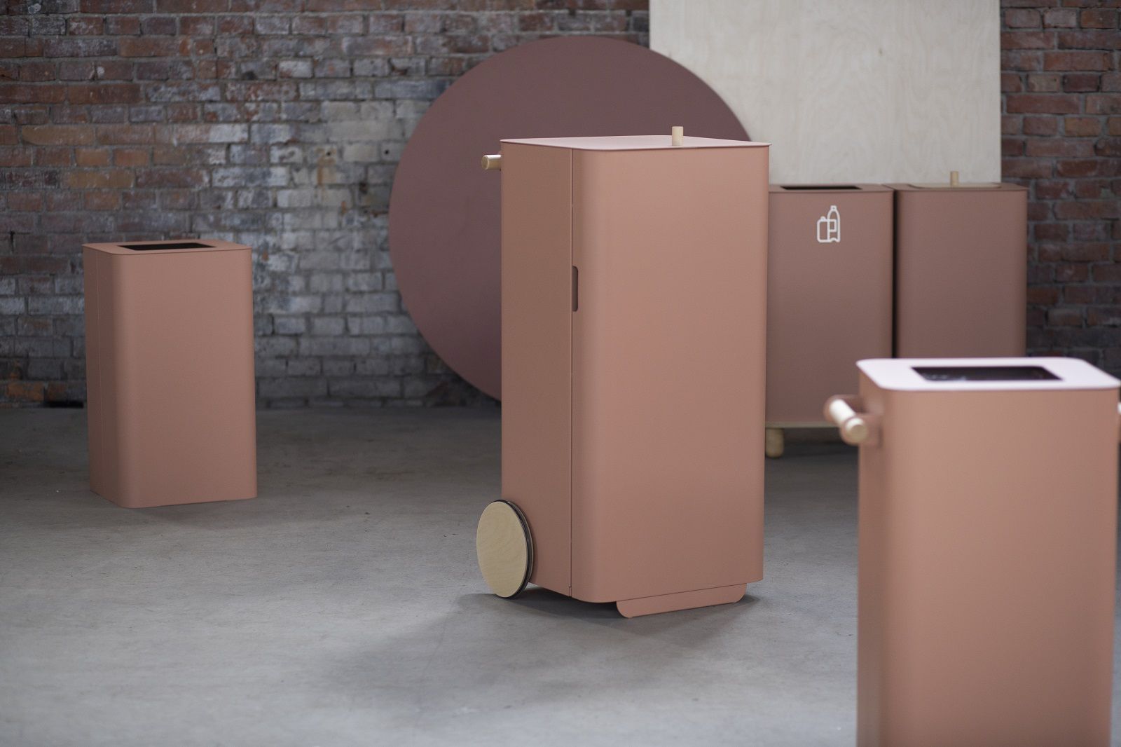 Arkityp Bin waste bin / waste separation Mizetto QUICK SHIP