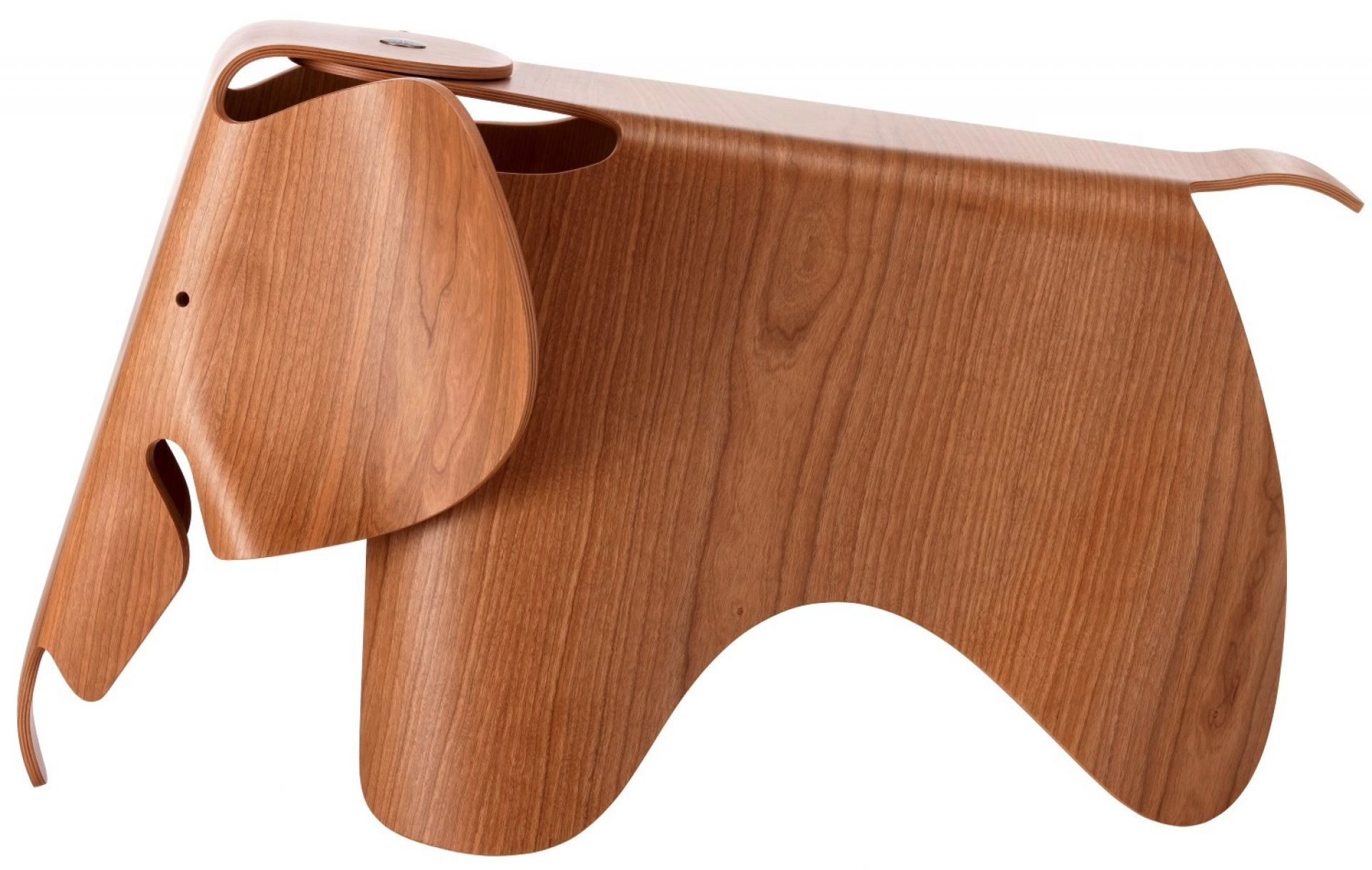 Eames Elephant Plywood Cherry Tree Stool Vitra