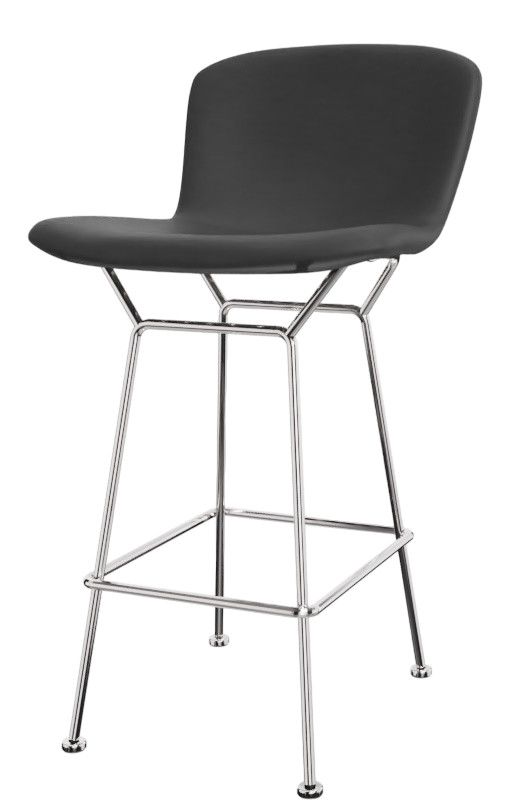 Bertoia Bar Stool core leather Knoll International