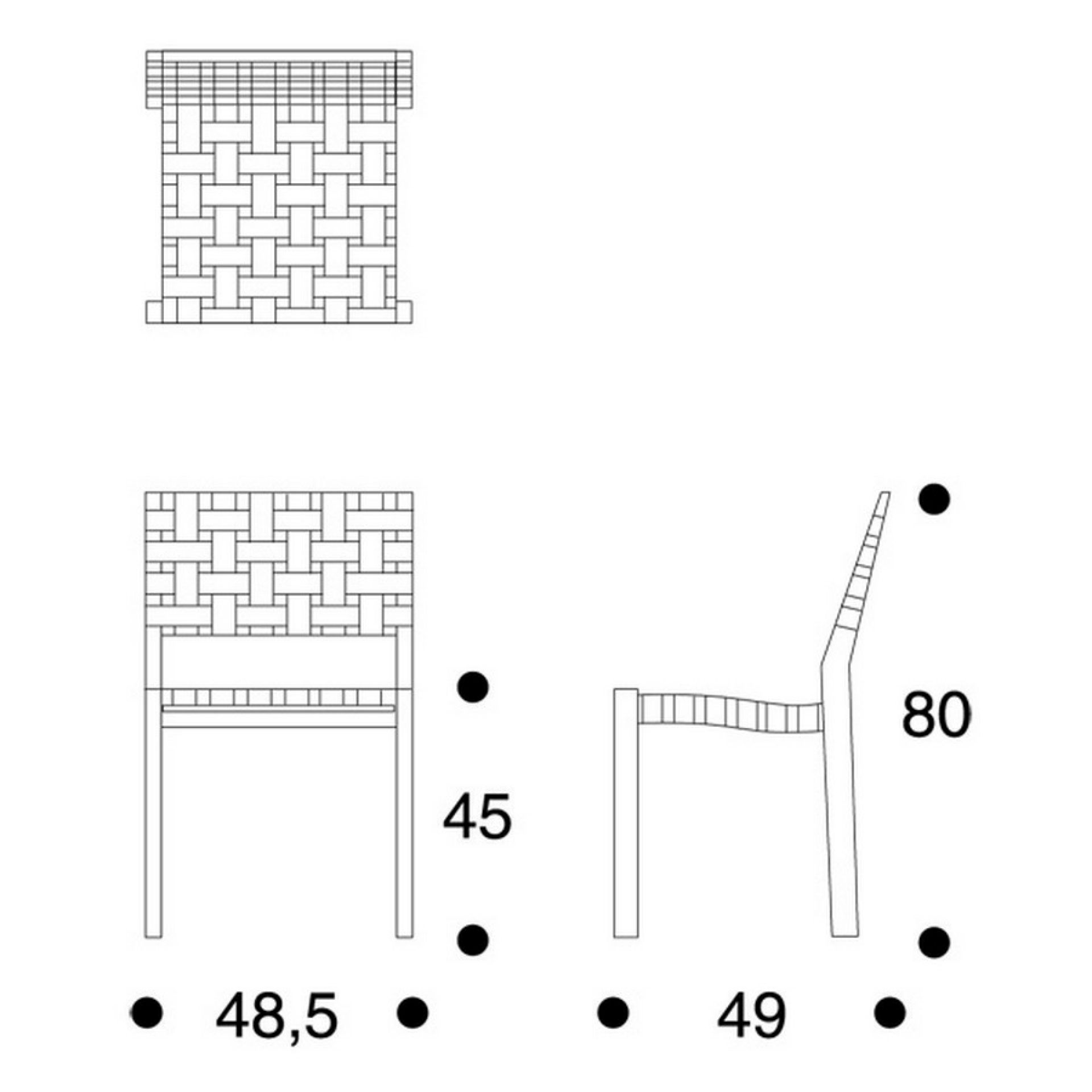 611 chair Artek