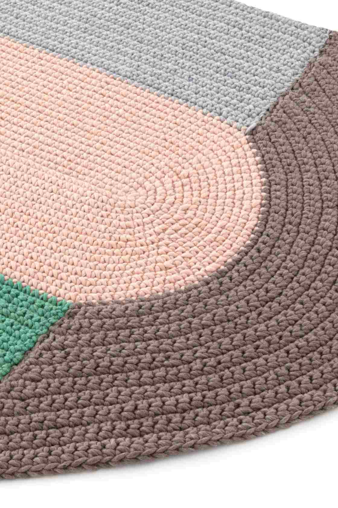 The Crochet Collection Embroidery Rug 180x100 cm Gan 