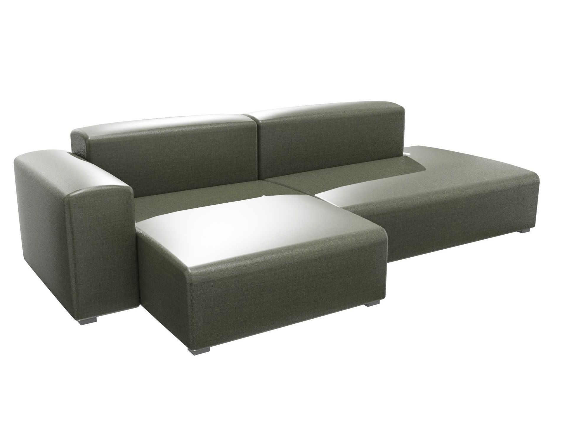Mags Soft Sofa Low Armrest 2 1/2-Seater Combination 3 Hay 