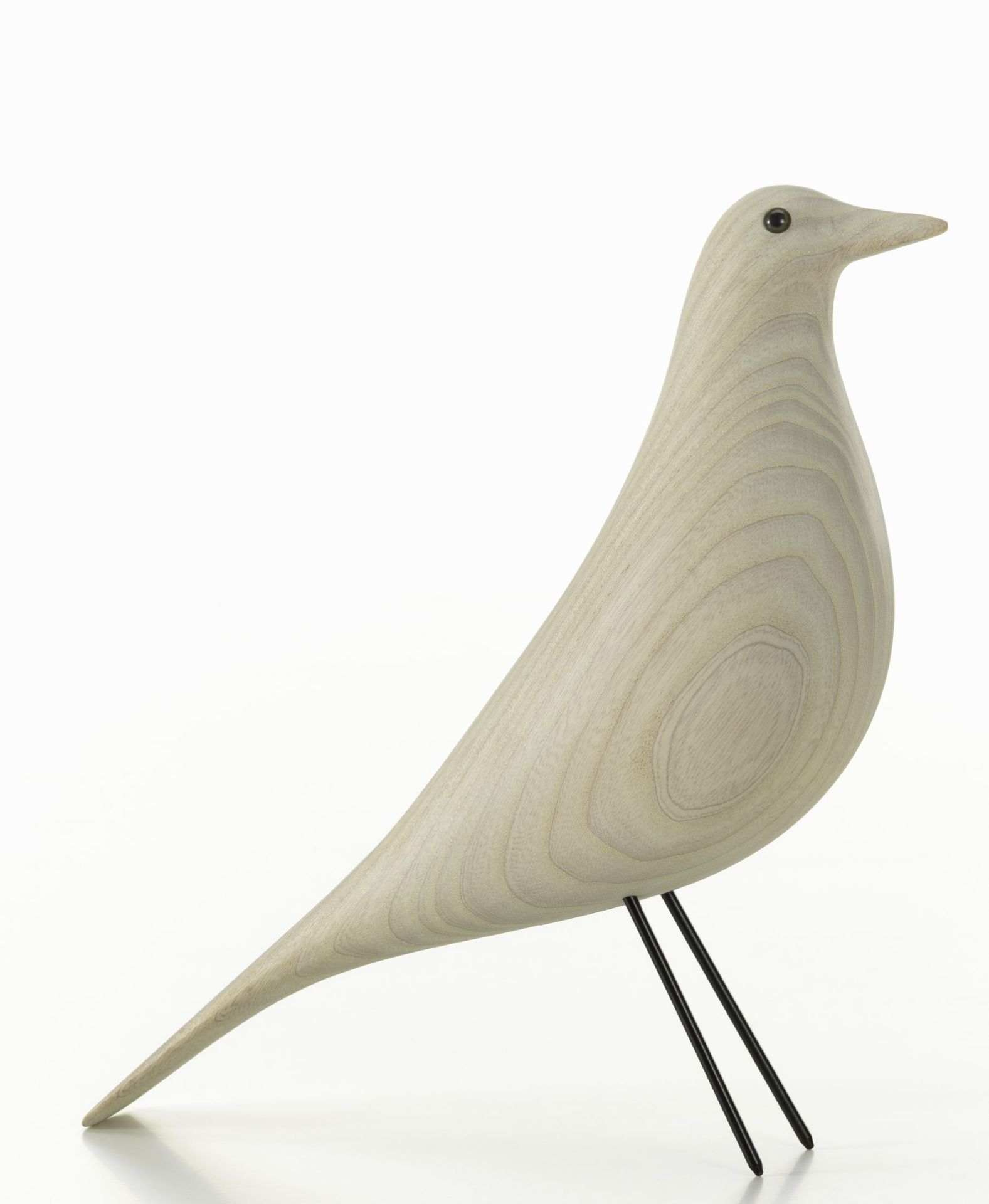 Eames House Bird sculpture white oiled ash Vitra New version