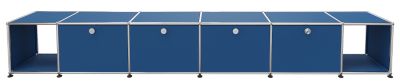USM Board gentian blue without locks Wx270 cm USM Haller SINGLE PIECES
