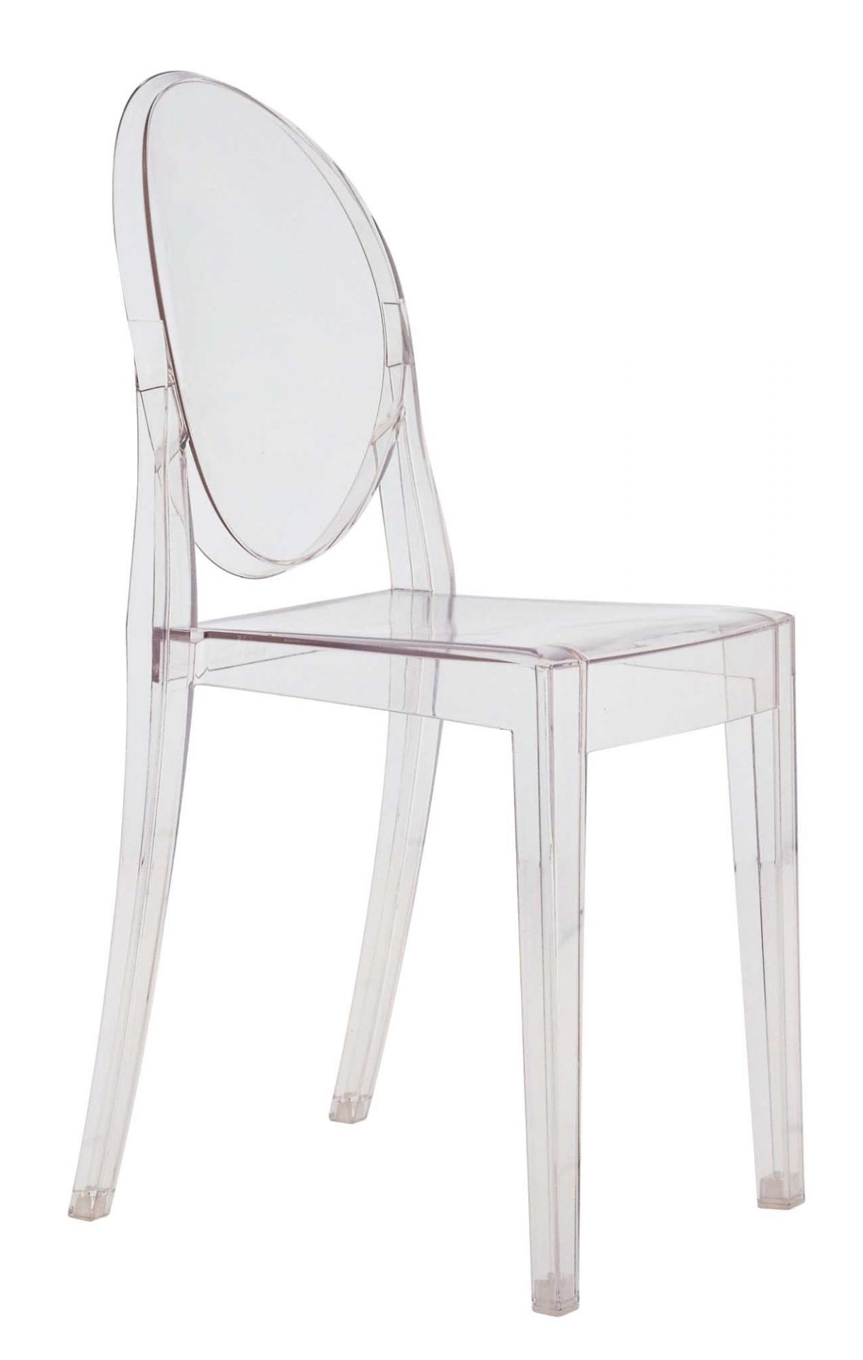 Victoria Ghost chair crystal clear Kartell
