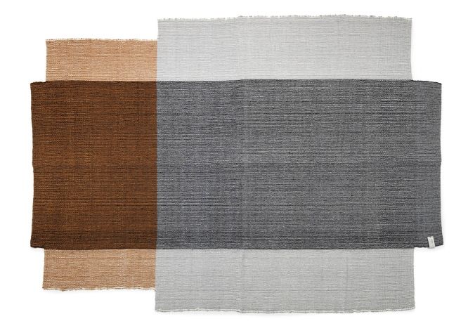 Nobsa Rug Medium Carpet ames Traffic grey / Ochre / Cream