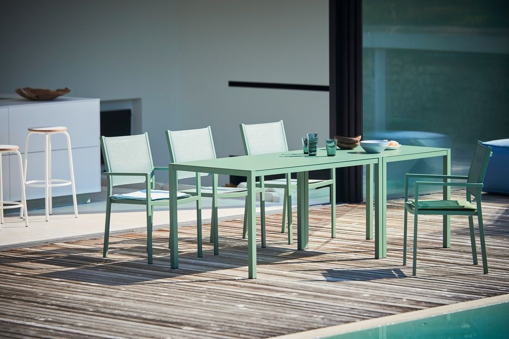 Fiam Aria outdoor stacking chair Jan Kurtz