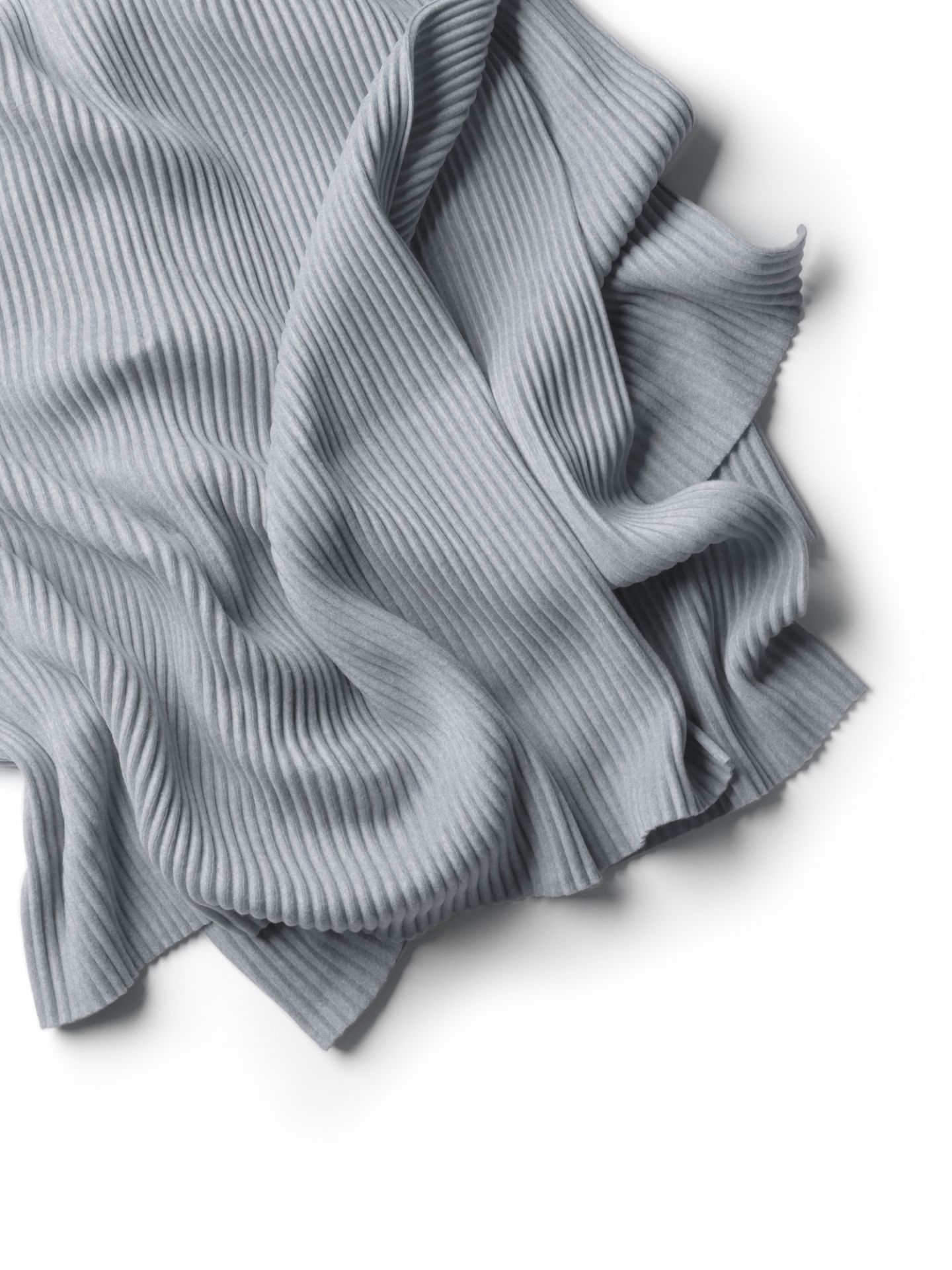 Pleece Throw Blanket Design House Stockholm light grey SINGLE PIECES