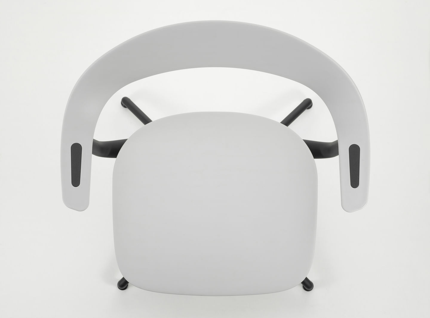 Mynt back and seat plastic office swivel chair Vitra