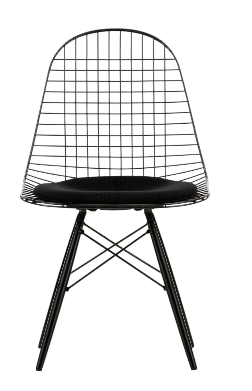 DKW-5 Wire Chair Chair with Seat Cushion Vitra