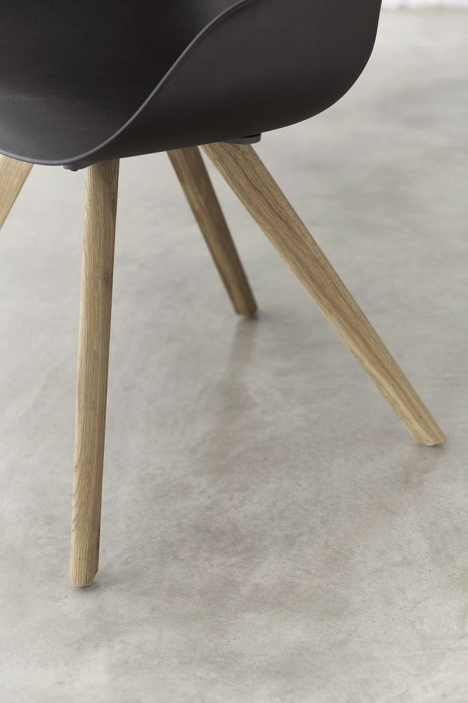 Yonda Universalstuhl Four-legged chair Wood frame Wilkhahn 