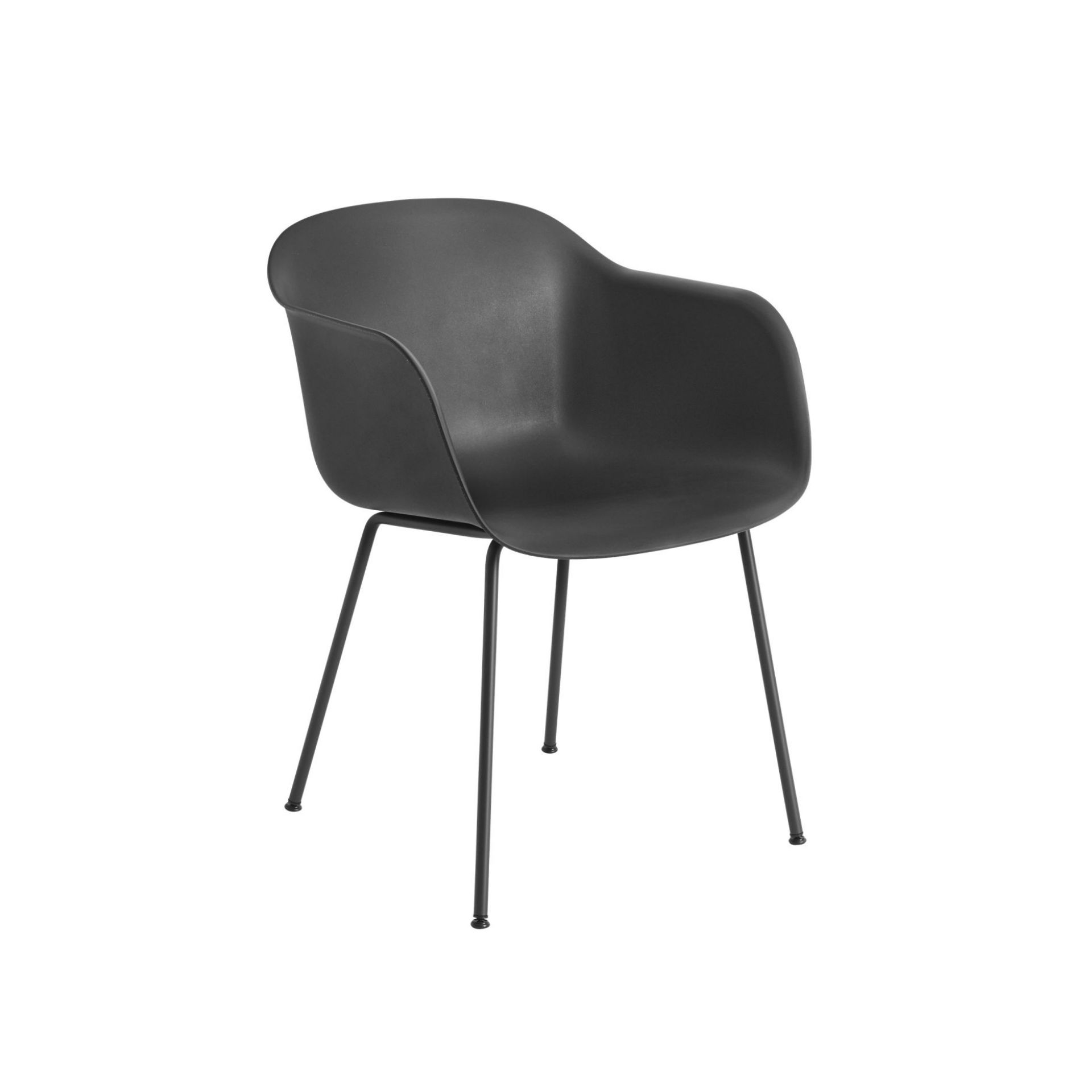 Fiber Armchair Tube Base Chair Muuto