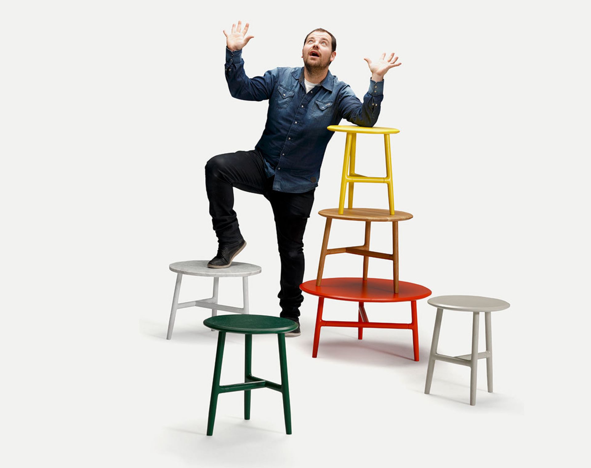 Nudo Side Table ∅70xH35cm Sancal