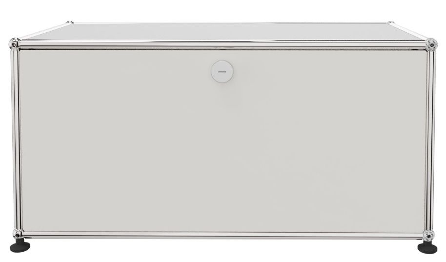 USM Haller Lowboard 1 Flap Pure white - FAST DELIVERY