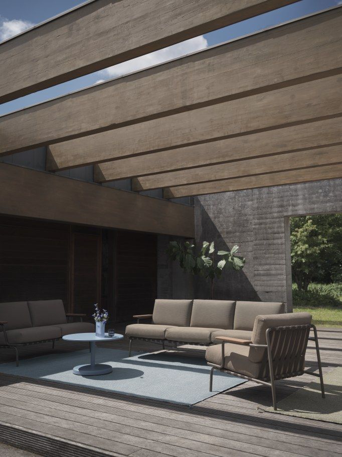 Settle 3-Seater Sofa Outdoor Muuto 