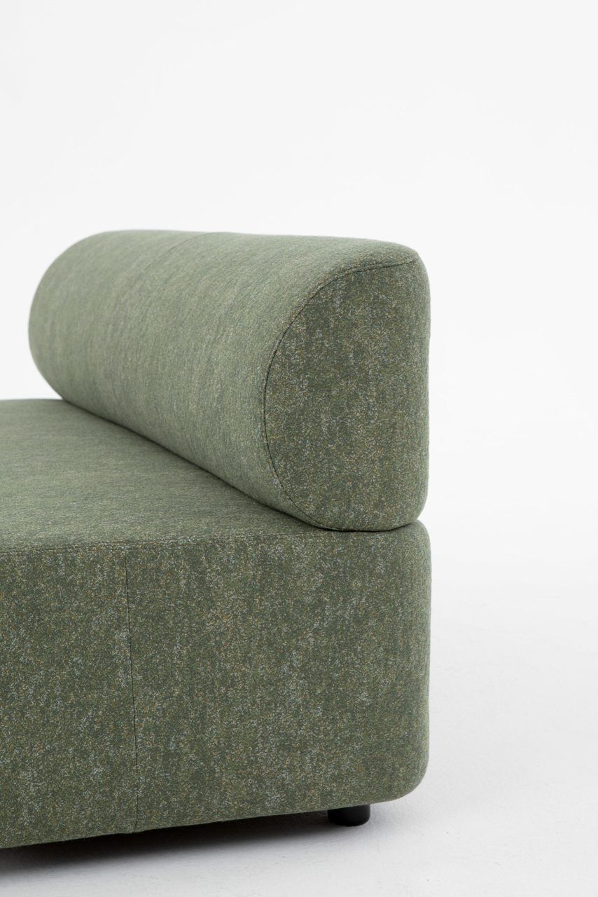 Mezza seating element with backrest Sofa Cascando 