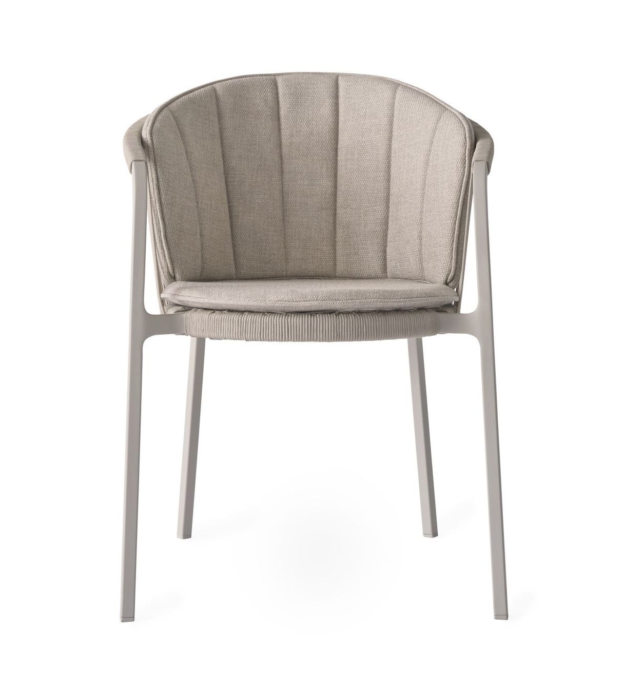 Lagrasse Outdoor Chair Vipp with backrest cushion