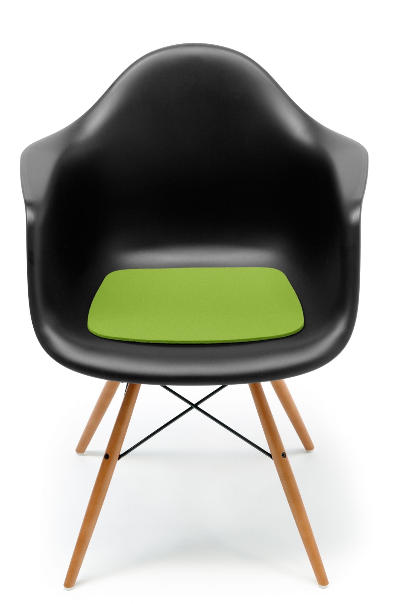 Seat pad-Felt pad Eames Plastic Arm Chairs DAR / RAR / DAW May green Hey Sign