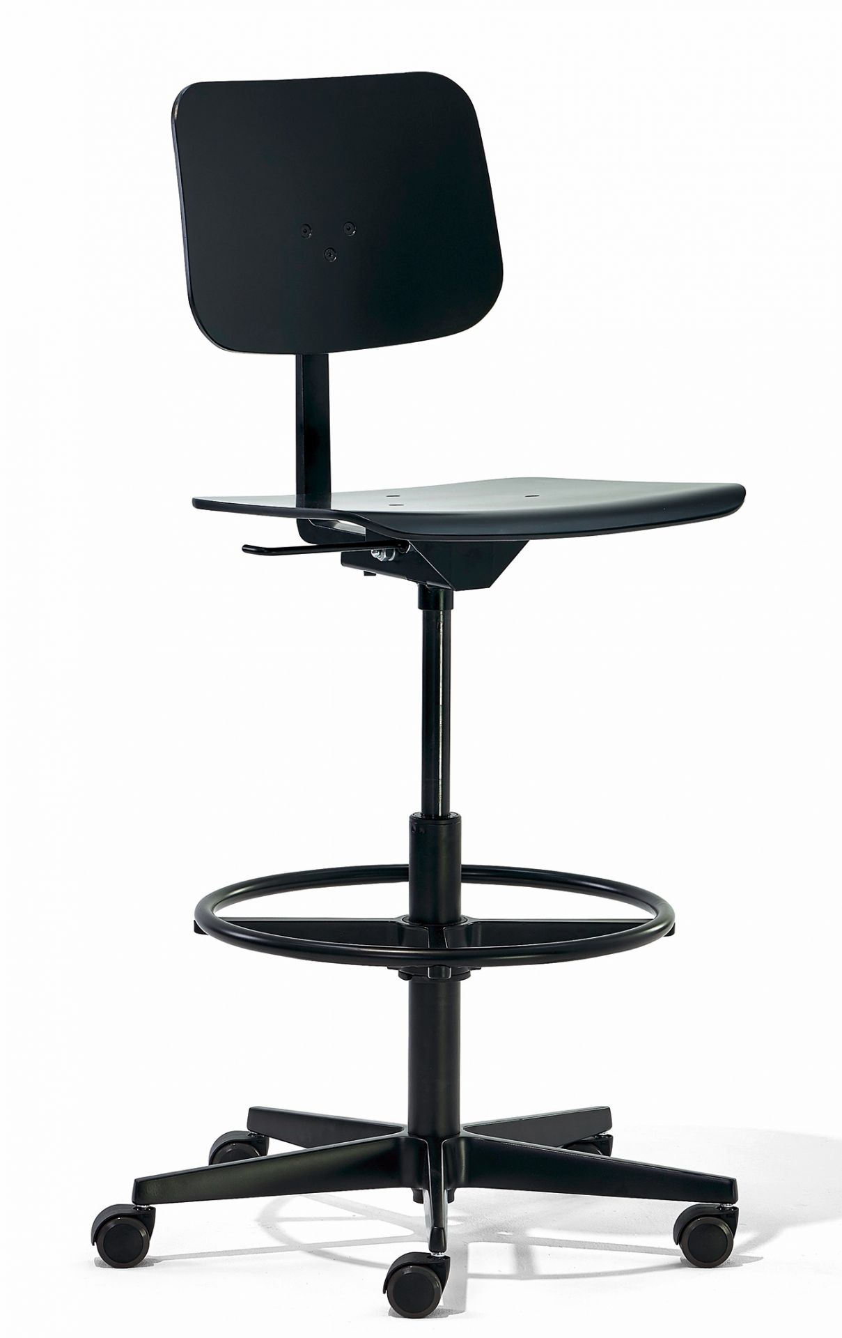 Mr. Square High Chair Adjustable Swivel chair Richard Lampert