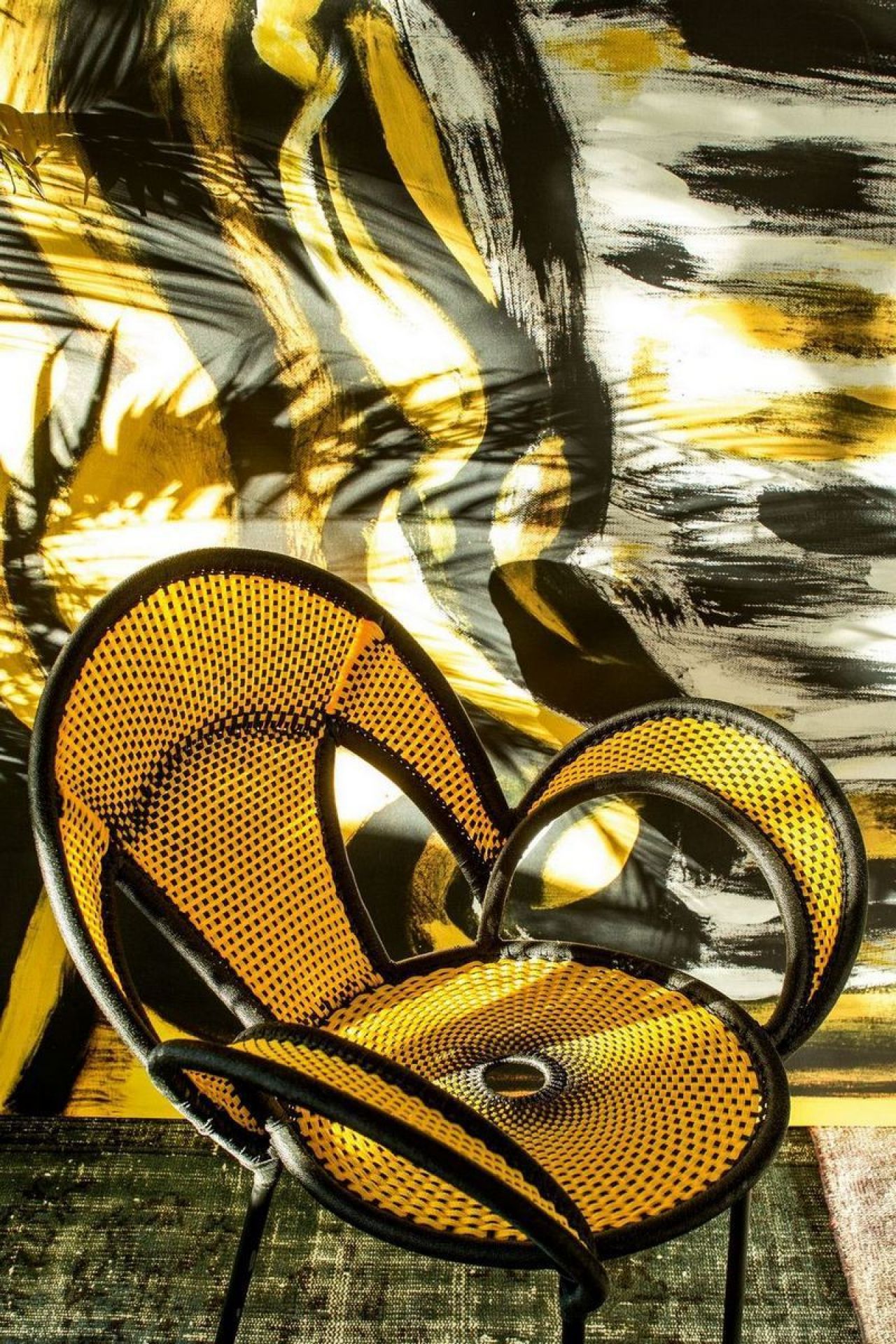 Banjooli armchair M' Afrique Collection Moroso