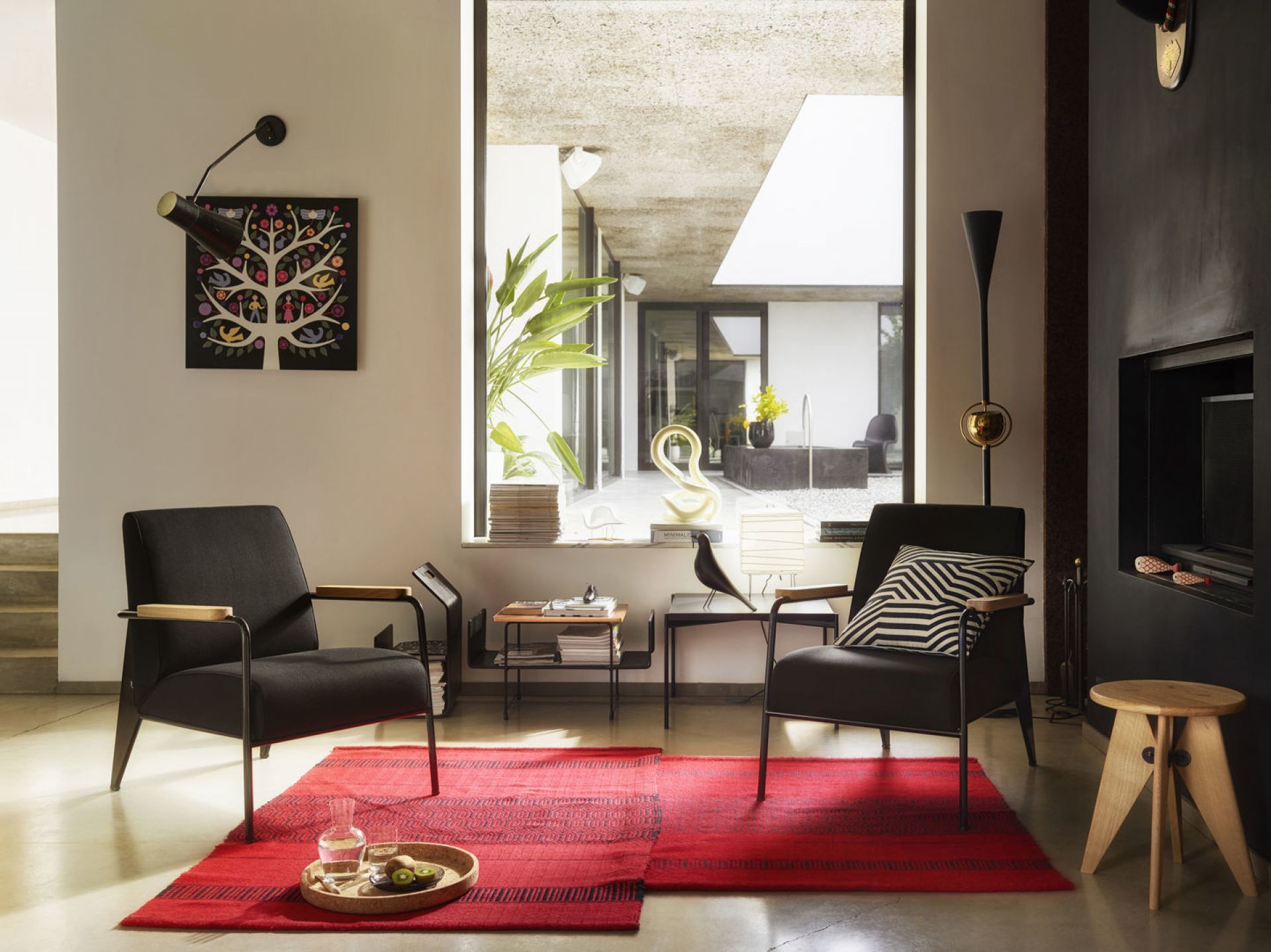 Tabouret Bois stool Vitra