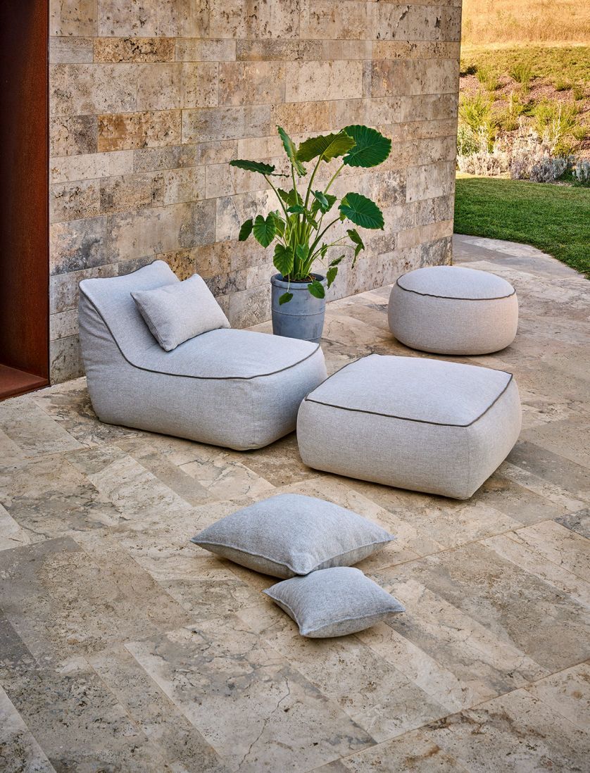 Maliha Lounge Stool Square Outdoor Weishäupl 
