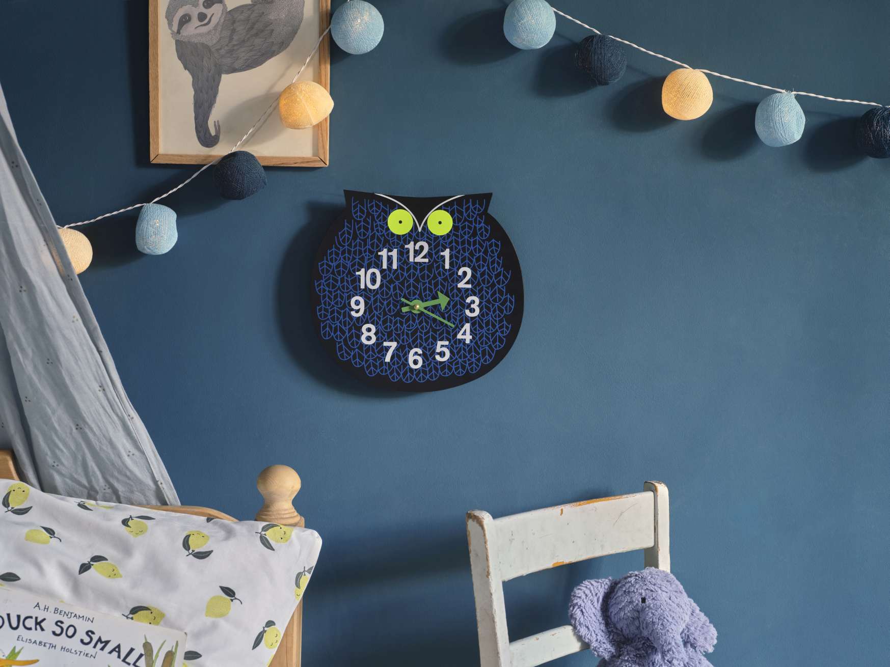 Omar the Owl Zoo Timers Wall Clock Vitra